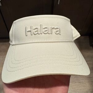 Halara Light Beige Visor Hat